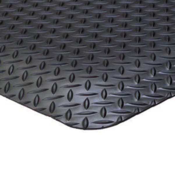 Diamond Plate Sponge Anti-Fatigue Mat - Standard Size