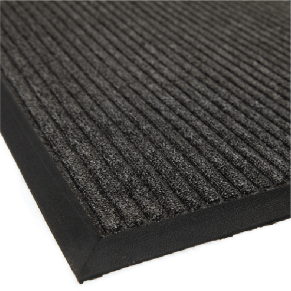 Dura-Rib Entrance Mat Charcoal - Standard Size
