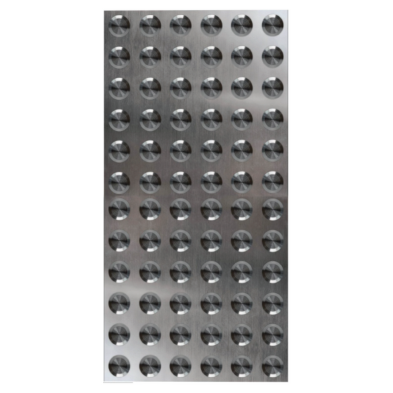 Duratac Tactile Plate Stainless Steel