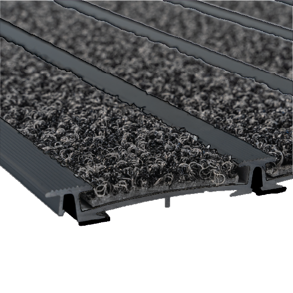 Duratred Ezy - Ribbed - Aluminium Entrance Matting
